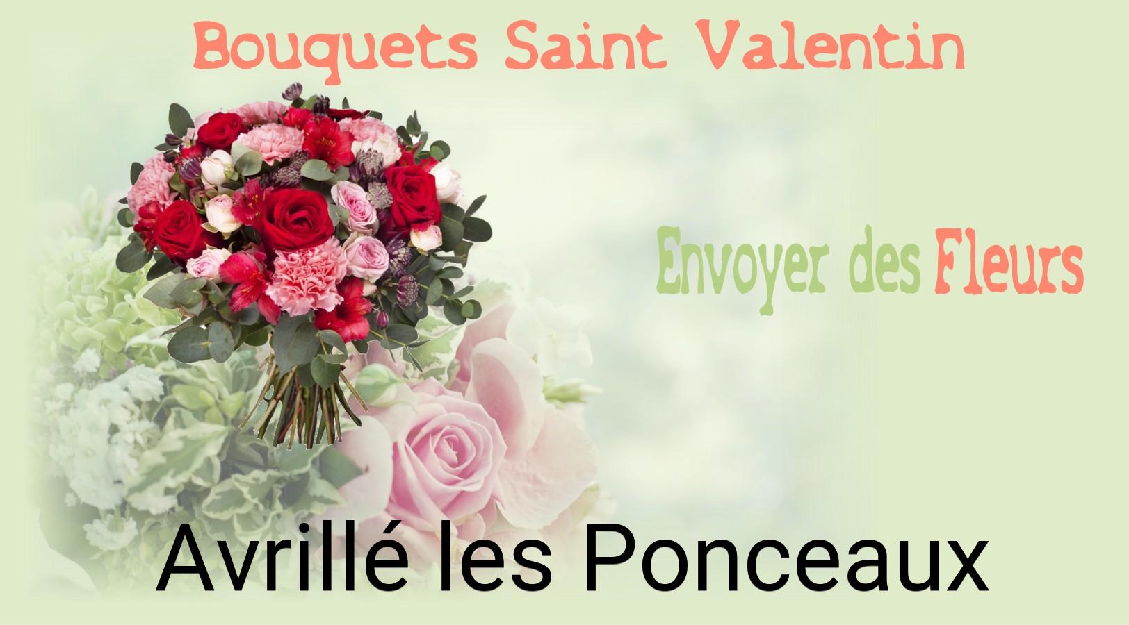 Roses de Saint-Valentin livrées à Avrillé-les-Ponceaux